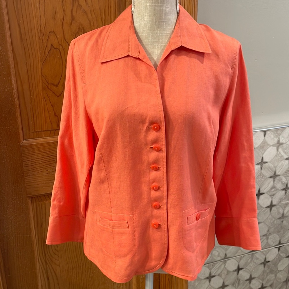 Talbot linen blouse